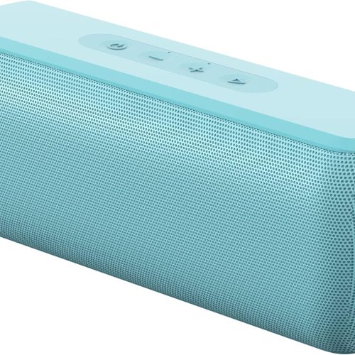 Bluetooth Speaker,Wireless Portable Speakers with TWS, 16H Playtime,Loud Clear Sound for Home,Travel and Outdoor,Handfree Calls Compatible with for iPhone (Powder Blue)