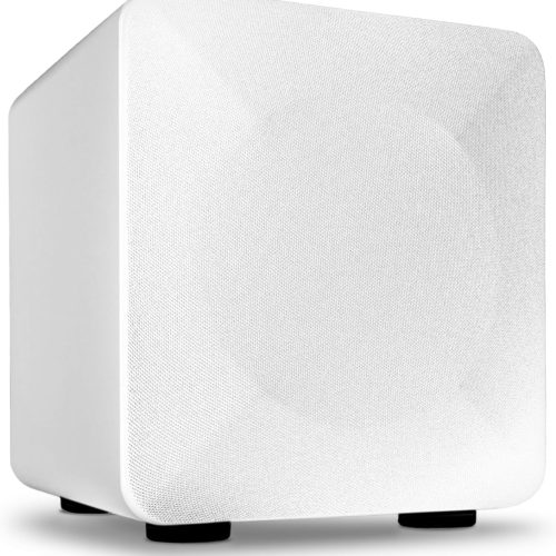 Compact Powered Mini Subwoofer- Powerful Bass in a Small Package - Great for Desktops, Apartments, Offices and Gaming Setups