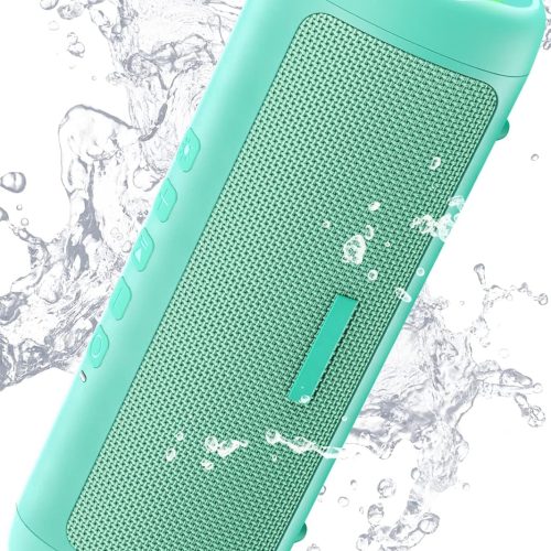 Bluetooth Speaker, IPX5 Waterproof Speaker with HD Sound, Up to 20H Playtime,  Pairing, BT5.3, Portable Wireless Speakers for Home/Party/Outdoor/Beach, Electronic Gadgets, Birthday Gift (Teal)